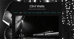 Desktop Screenshot of clintwellsmusic.com
